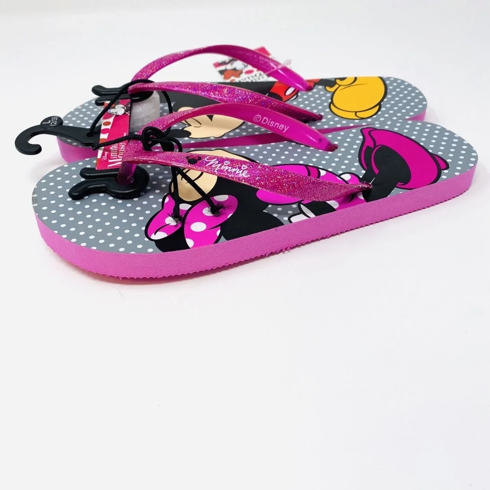 Disney Minnie Mickey Mouse Flip Flop Sandals
